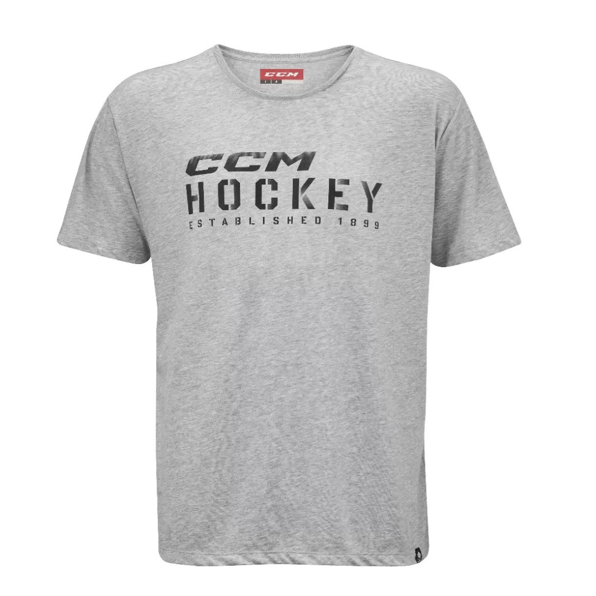 Junior T-Shirts | CCM T-Shirt Camo Stencil Jr Grey