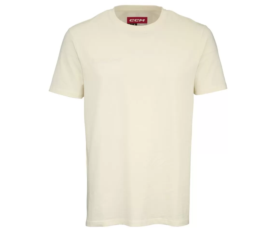 Junior T-Shirts | CCM T-Shirt Core Jr Unbleached 2376