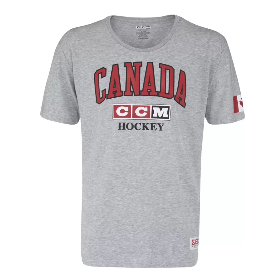 Senior T-Shirts | CCM T-Shirt Flag Tee Team Canada Sr