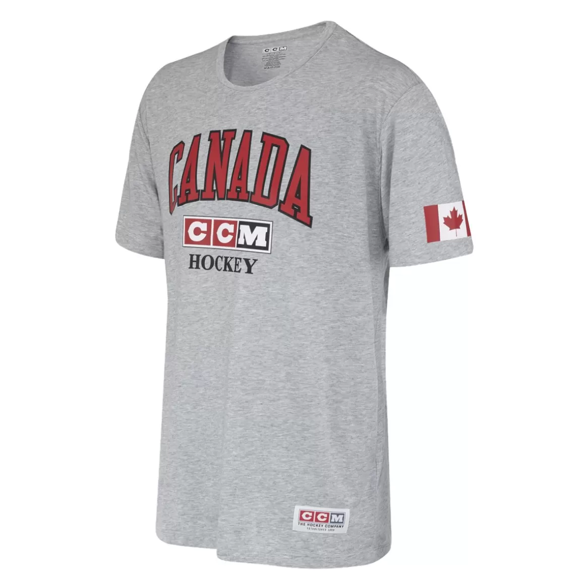 Senior T-Shirts | CCM T-Shirt Flag Tee Team Canada Sr