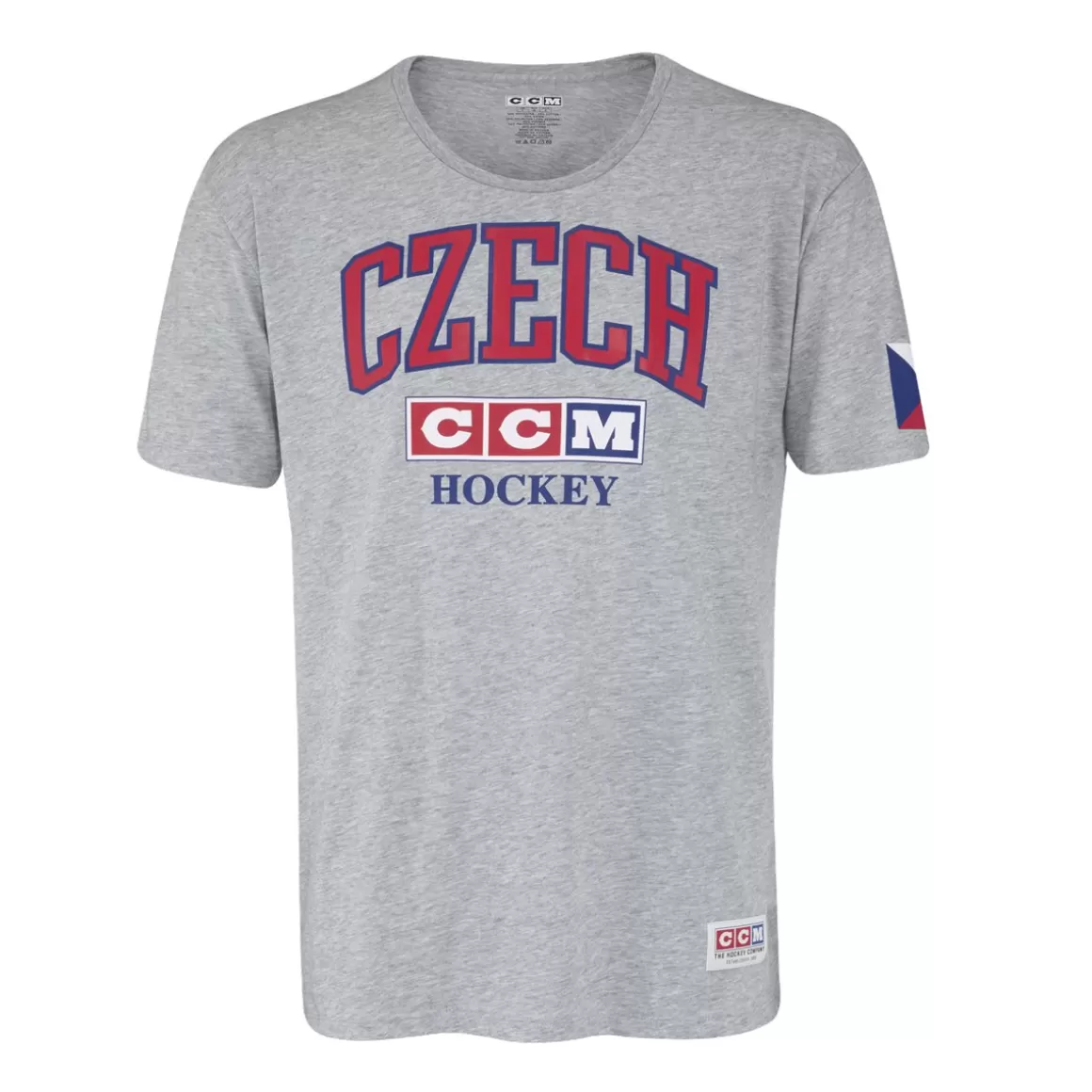 Senior T-Shirts | CCM T-Shirt Flag Tee Team Czech Sr