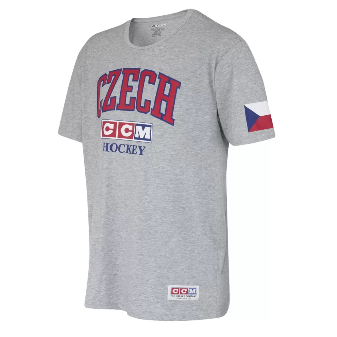 Senior T-Shirts | CCM T-Shirt Flag Tee Team Czech Sr