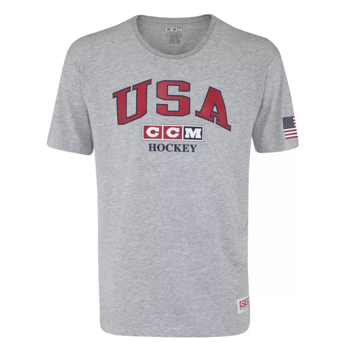 Senior T-Shirts | CCM T-Shirt Flag Tee Team Usa Sr