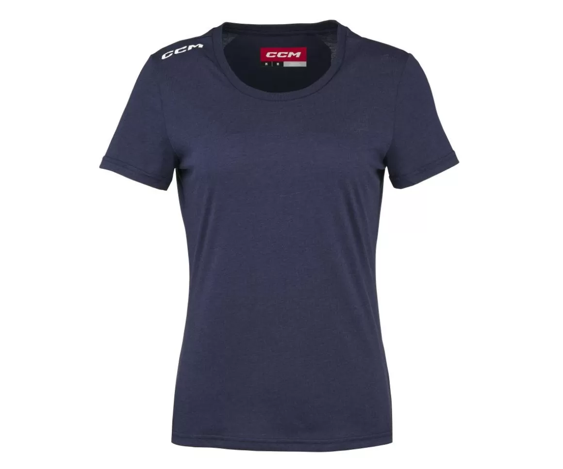 Senior T-Shirts | CCM T-Shirt Womens Sr Navy