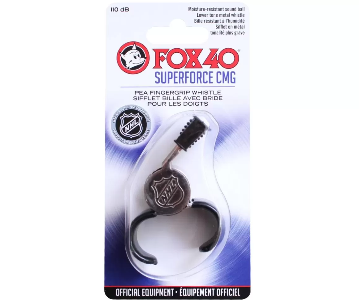 FOX40 Whistle Superforce Cmg Fingergrip- Whistles Referee