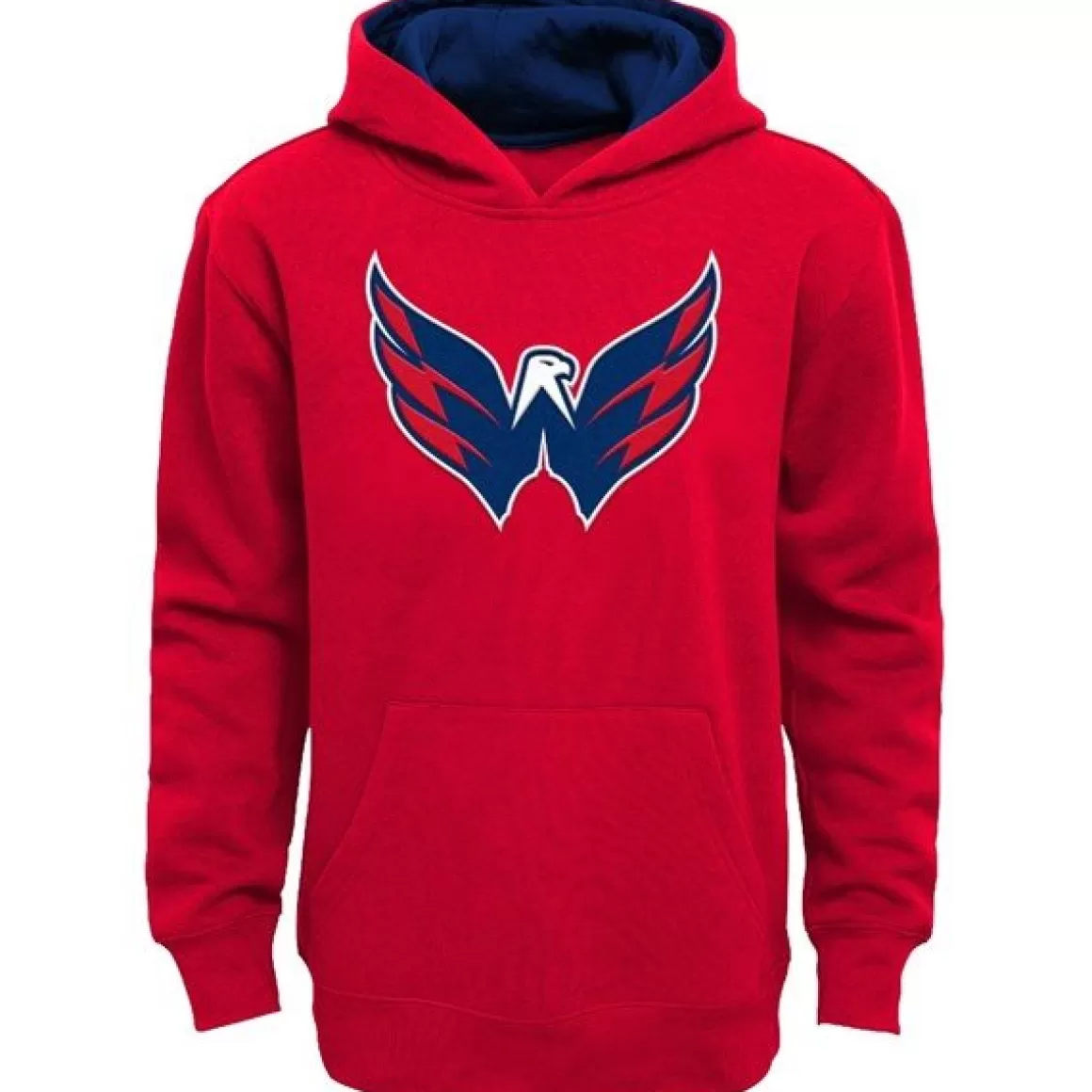 Nhl Jerseys | 2U SPORTS Nhl Prime Pullover Fleece Hoodie Jr Washington