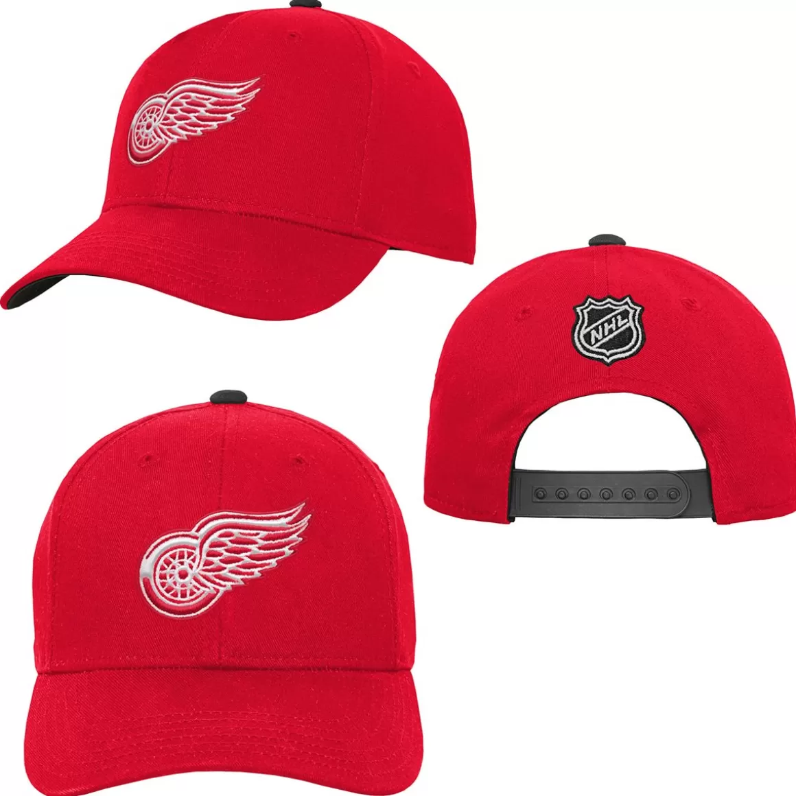 Nhl Caps | OUTERSTUFF Cap Jr Snapback - Red Wings