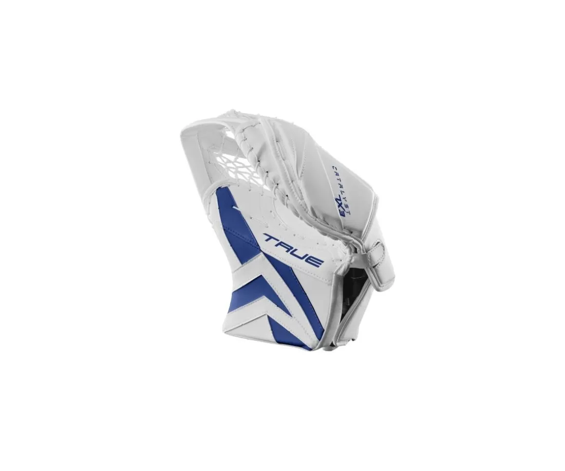 Goalie Catchers Senior | 1 True Catch Glove Catalyst 7X3 Sr White/Blue