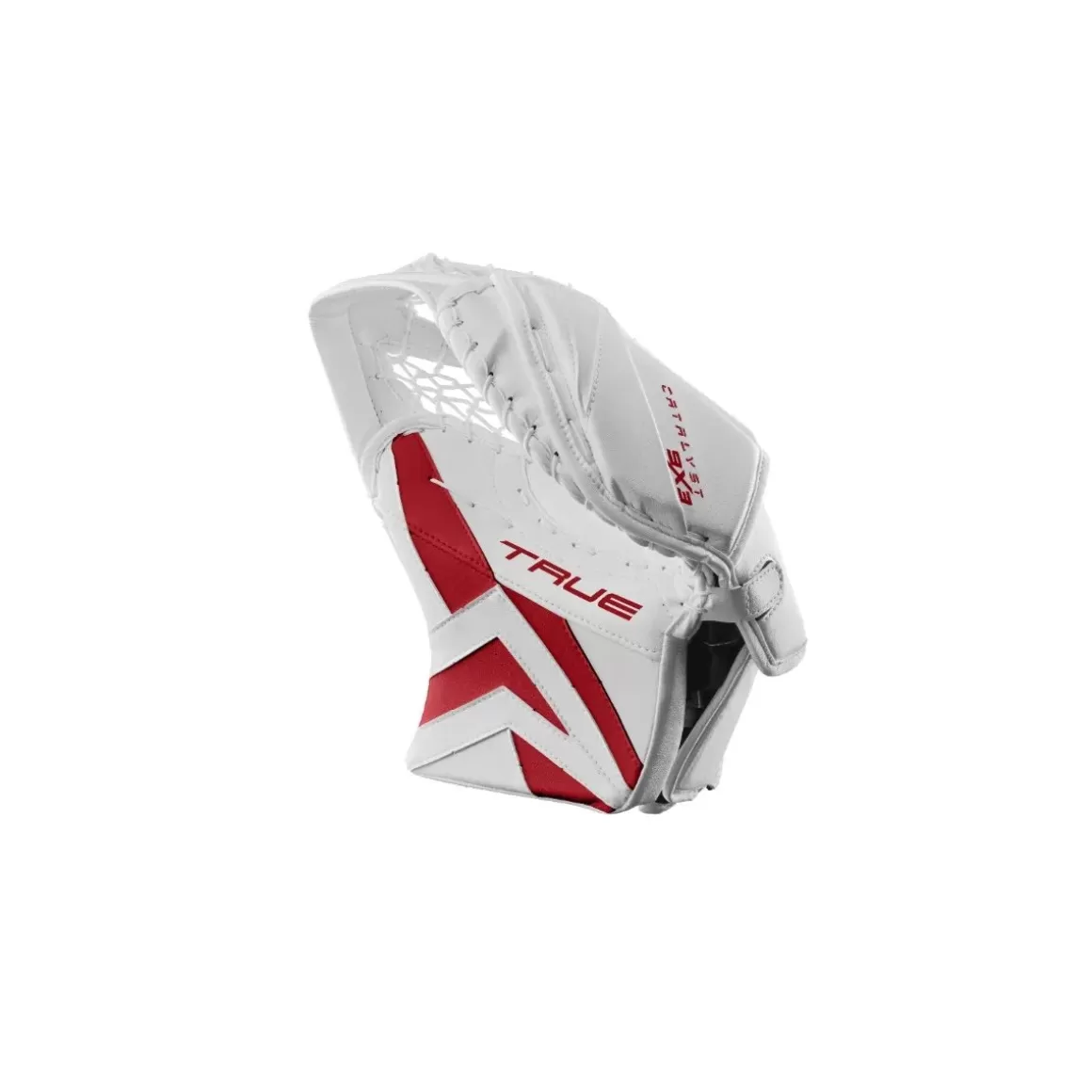 Goalie Catchers Senior | 1 True Catch Glove Catalyst 9X3 Sr White/Red