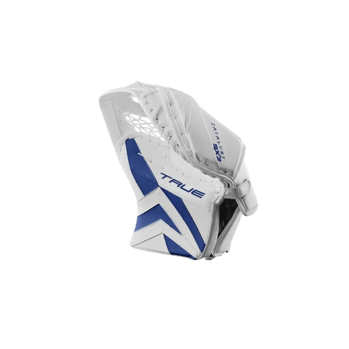 Goalie Catchers Senior | 1 True Catch Glove Catalyst 9X3 Sr White/Blue