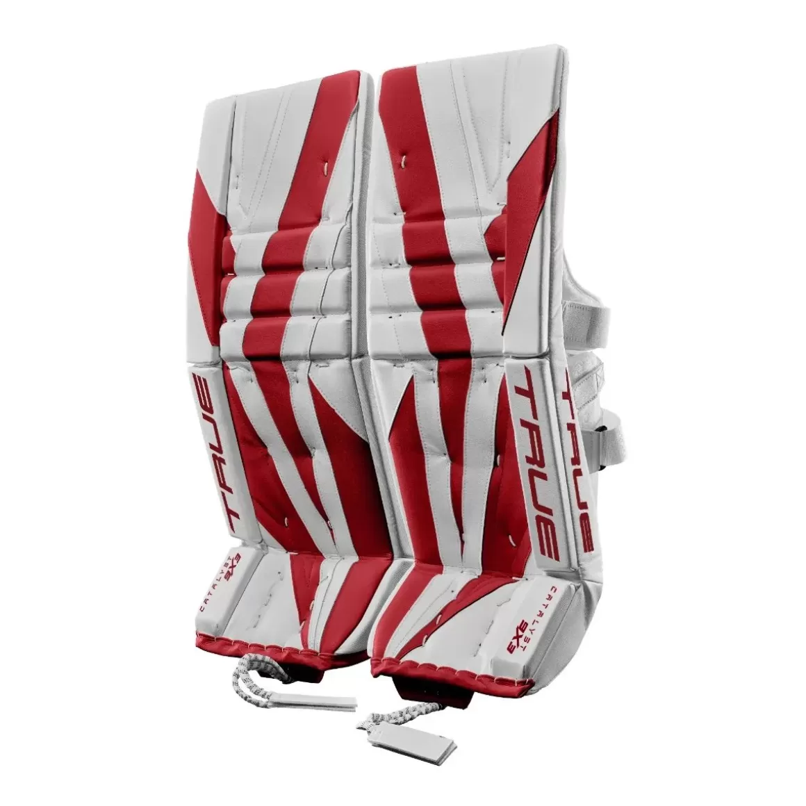 Goalie Leg Pads Senior | 1 True Goalie Leg Pads Catalyst 9X3 Sr White/Red