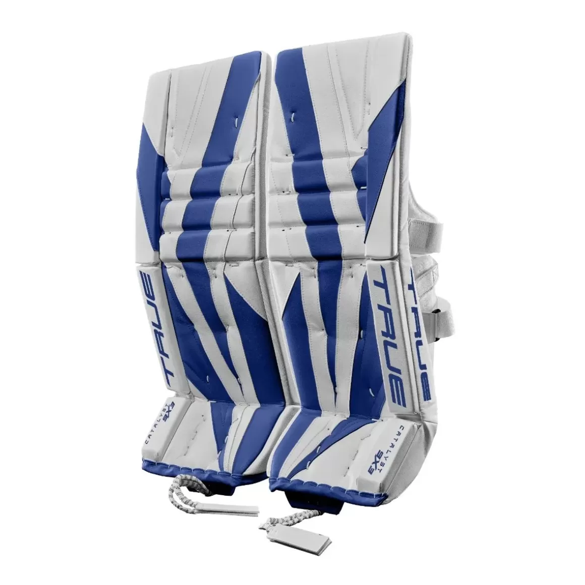 Goalie Leg Pads Senior | 1 True Goalie Leg Pads Catalyst 9X3 Sr White/Blue