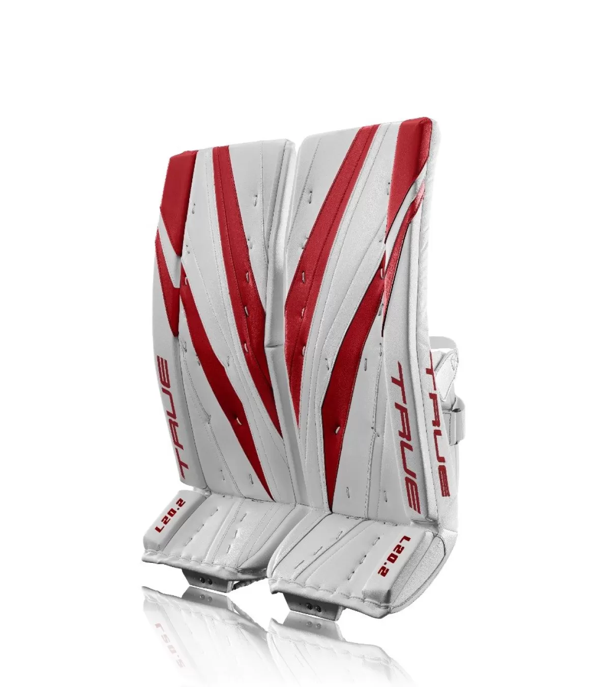 Goalie Leg Pads Senior | 1 True Goalie Leg Pads L20.2 Sr White/Red