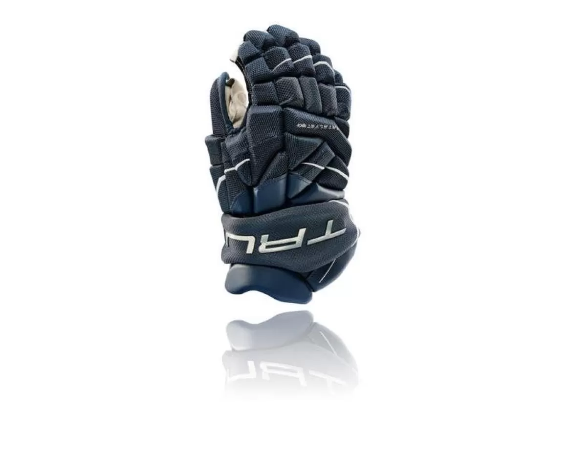 1 True Hockey Gloves Catalyst 9X3 Jr Navy- Hockey Gloves True