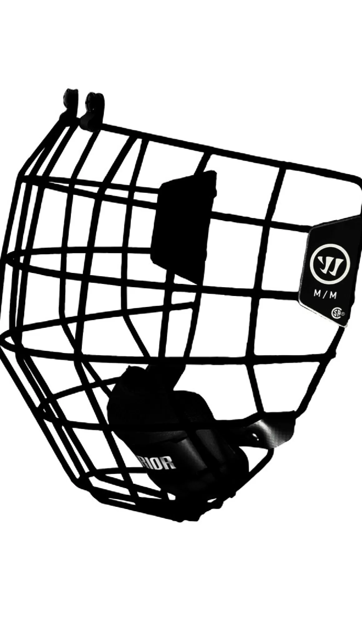 WARRIOR Alpha One Cage Black- Face Mask