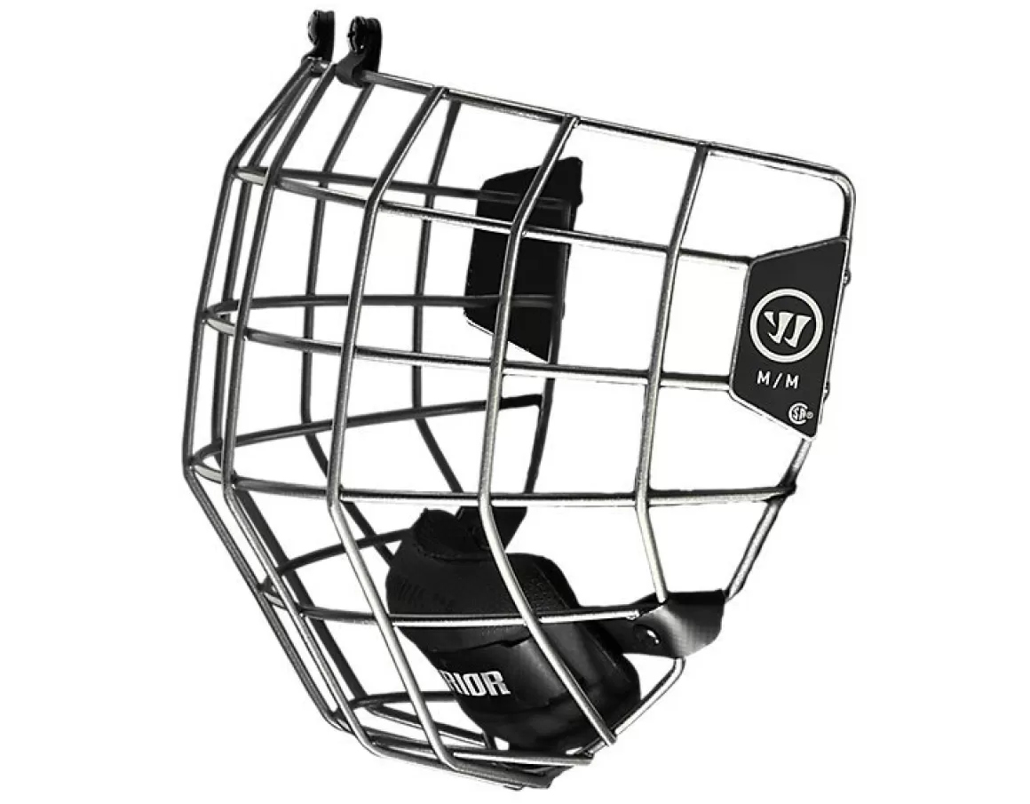 WARRIOR Alpha One Face Mask Silver- Face Mask