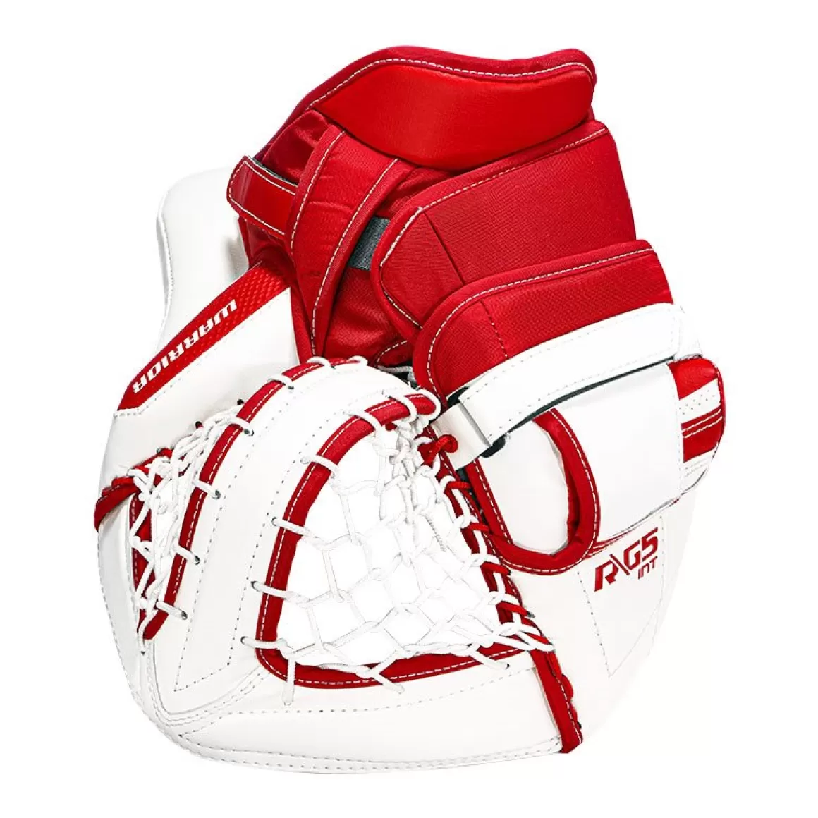 Goalie Catchers Intermediate | WARRIOR Catch Glove Ritual G5 Int White/Red